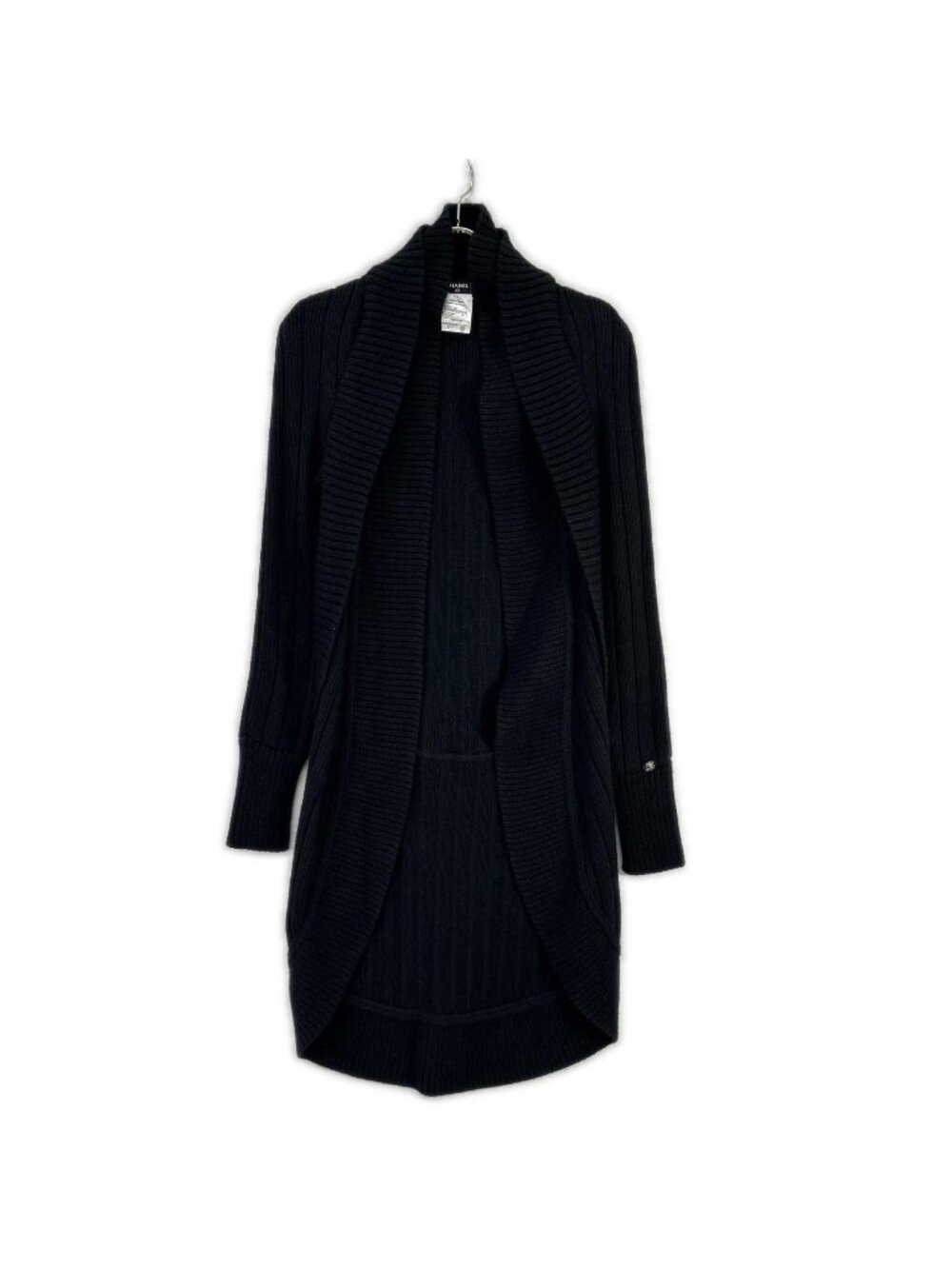 Chanel 08A Cashmere Blend Long Cardigan 36